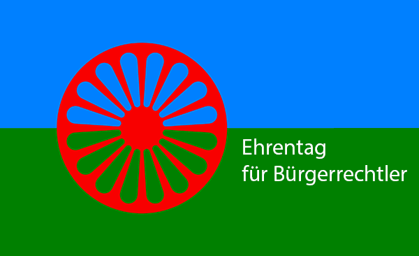 Sinti-Ehrentag, Flagge der Sinti und Roma