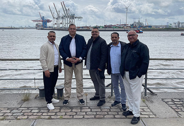 Christian Rosenberg, Giovanni Weiß, Marcel Reinhard, Romeo Franz, Daniel Strauß