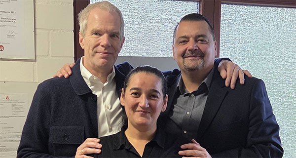 Peer Schmidt-Ohn, Chalina Reinhard und Christian Rosenberg