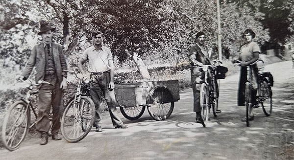 Historisches Familienfoto
